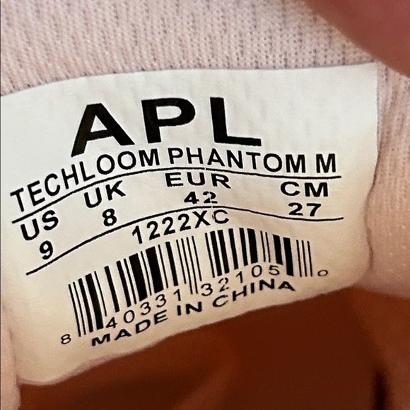APL Techloom Phantom Bleached Pink Navy White Unisex Men’s 9 Women’s 10.5 NWT - Picture 8 of 8